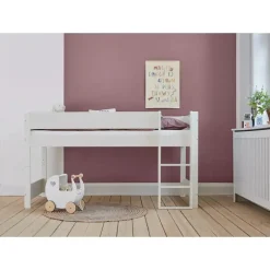 Argos Halvhøjseng med sengehest i Light Green