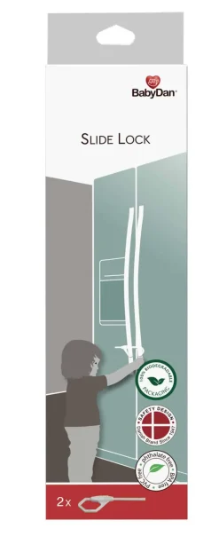 BabyDan dobbeltlågelås - 2 stk