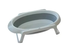 Badekar foldbar - 30 l. - hvid/grå