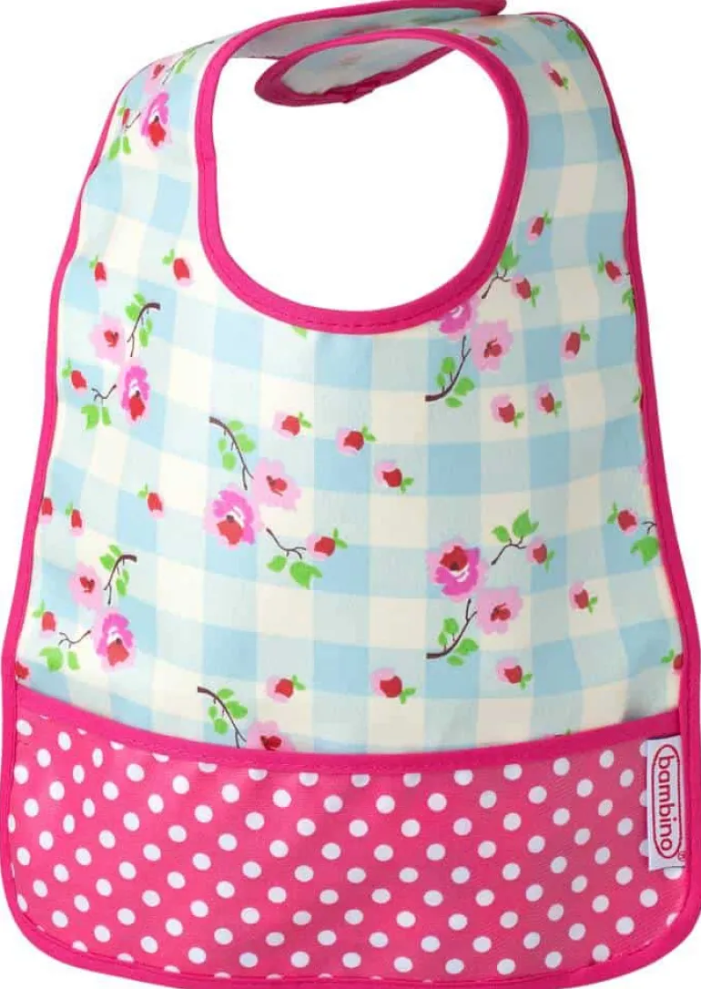 Bambino Easy wipe BIB plaid