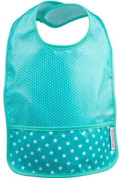 Bambino Easy wipe BIB turquoise
