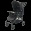 Basson Baby Foldevogn Antrasit inkl. regnslag