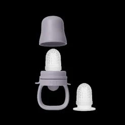 BIBS Baby Feeder Fossil Grey