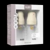 BIBS Baby Flaske Rund Latex 2 pack 150 ml Slow Flow Ivory