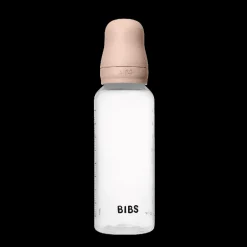 BIBS Baby Flaske Rund Latex 1 pack 270 ml Medium Flow Blush