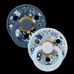 BIBS x Liberty Colour - str 2 - Chamomile Lawn Baby Blue Mix