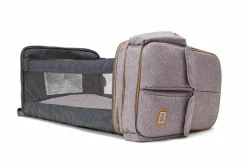 Bizzi Growin RucPOD® Pusletaske og rejseseng - Windsor Grey