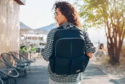 Bizzi Growin RucPOD® Pusletaske og rejseseng - Chelsea Black