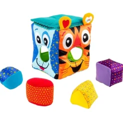 Blød puttekasse m. dyremotiver