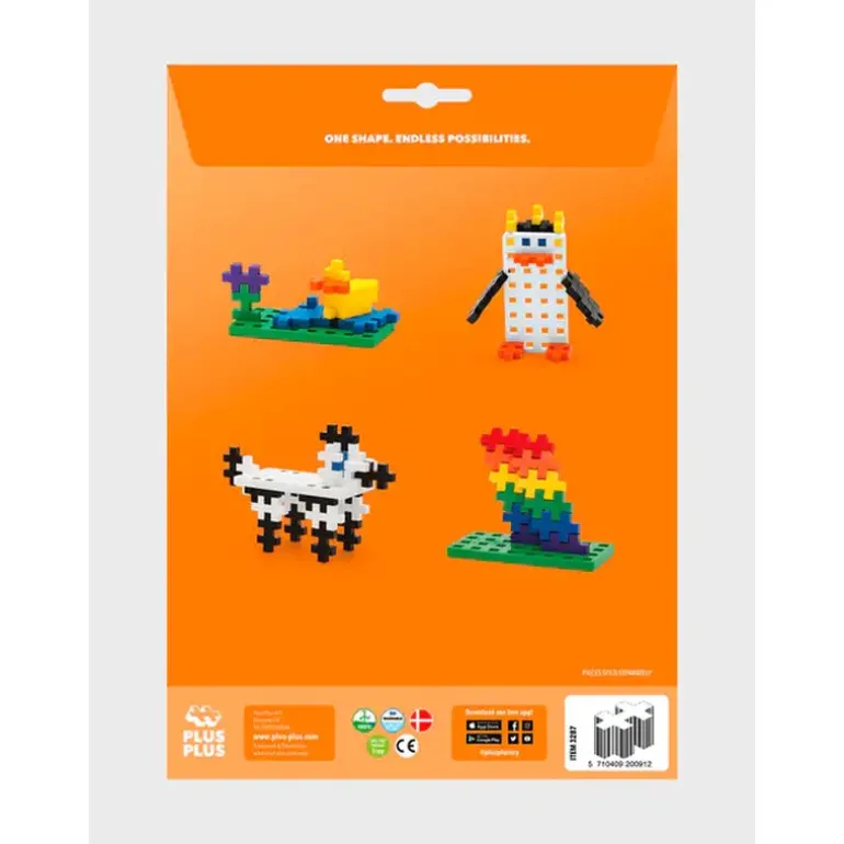 Blister Plus-Plus BIG Baseplate / 2 pcs White/Gree