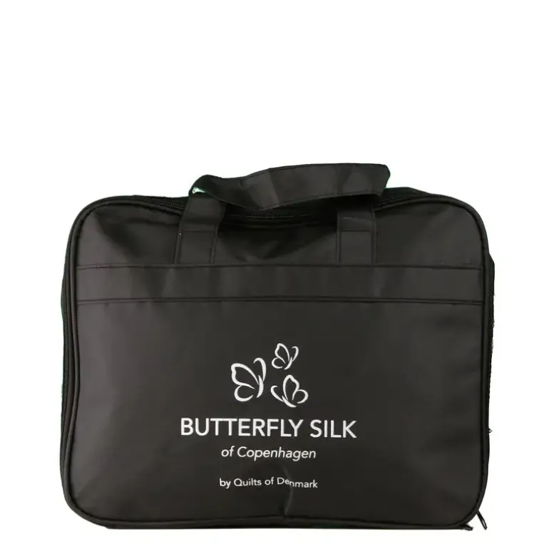 Butterfly Silk - silke juniordyne med bomulds stof