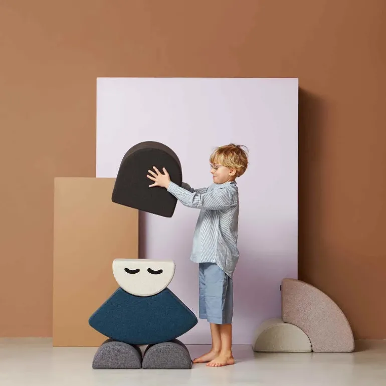 by KlipKlap Mr. Half Circle Face - Beige