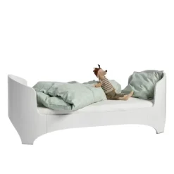 Classic baby-Jr. seng - Hvid - U. madras