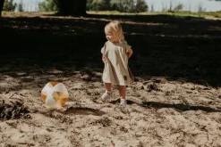 Cloby UV Poncho 1-3 år - Sandy Beach/Ginger Spice