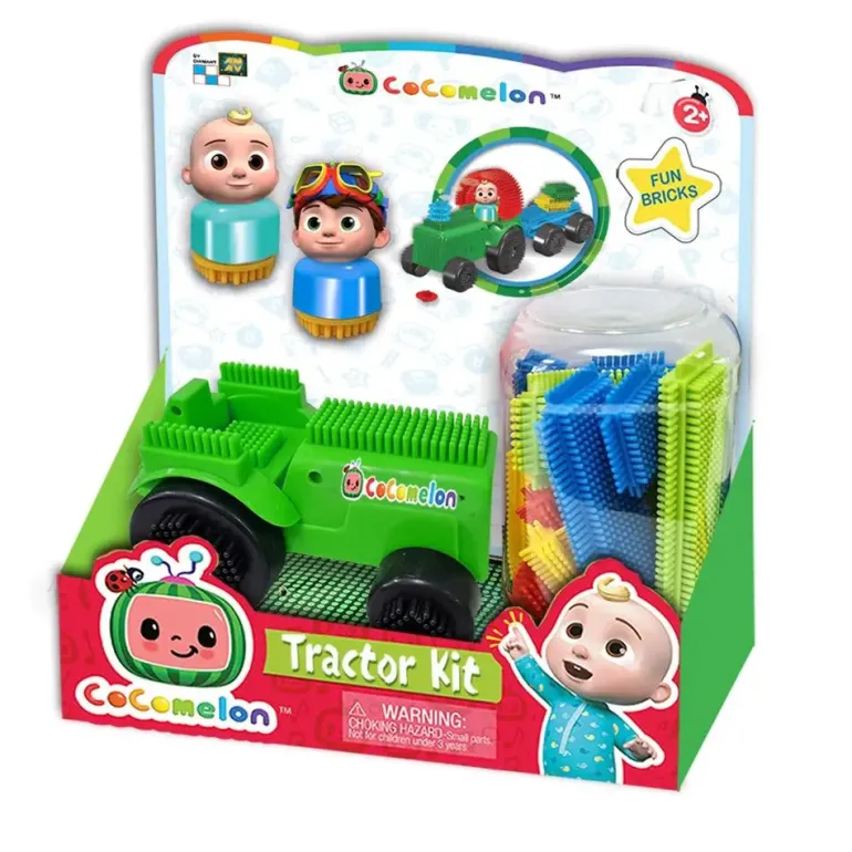 CoComelon Funbricks Tractor Kit