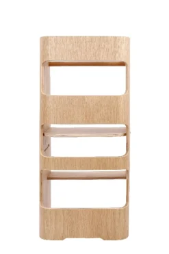 Curve Lab Læringstårn - Birketræsfinér med en overflade afslutning i egetræ