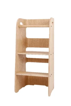 Curve Lab Læringstårn - Birketræsfinér med en overflade afslutning i egetræ