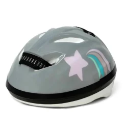 CYKELHJELM TIL DUKKE - GRÅ