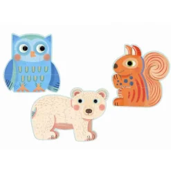 Djeco Primo puslespil - I skoven