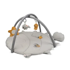 Done by Deer Aktivitets legetæppe Sea friends Grå