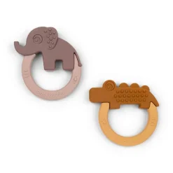 Done by Deer Biderangle 2 stk Deer friends Mustard/Pudder