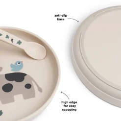 Done By Deer Foodie tallerken Tiny farm Sand