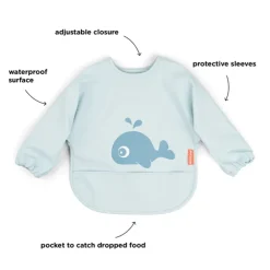 Done By Deer Hagesmæk med ærmer - Wally - Blue