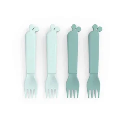 Done By Deer Kiddish gafler 4 stk. Raffi Blå