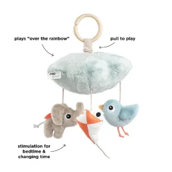 Done By Deer Musik mobile Playground Blå