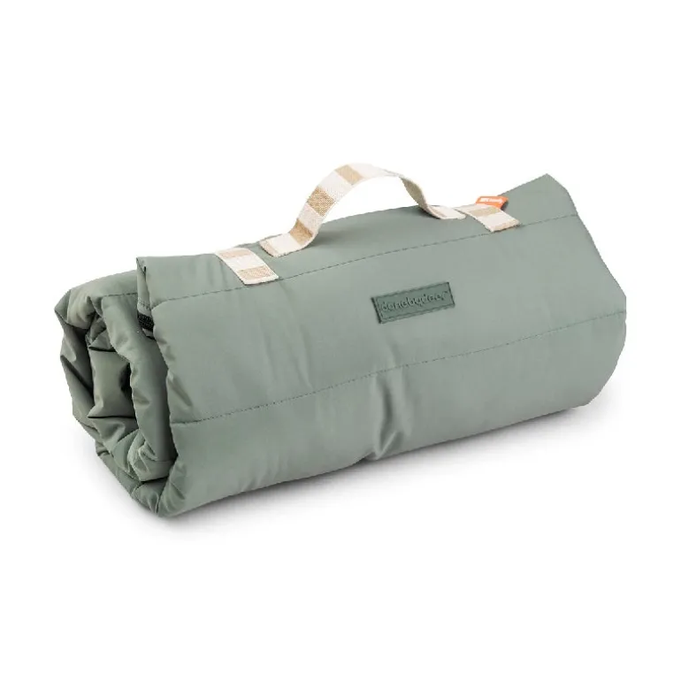 Done by Deer Quiltet børnesovepose Croco Grøn