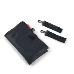 Done By Deer Quiltet pusletaske Sort