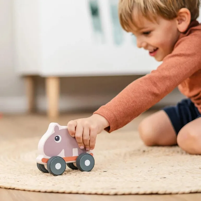 Done By Deer Skubbelegetøj Nozo Blå