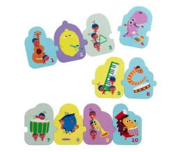 DR Børste 1 meter Puslespil - 10 pcs