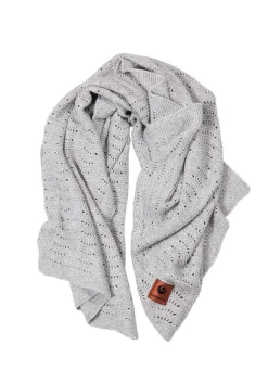 Easygrow Grandma tæppe - grå melange