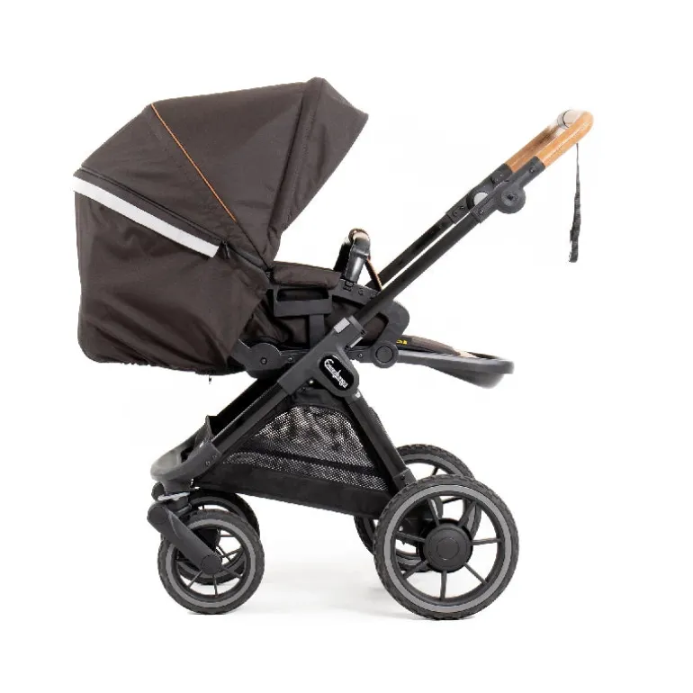 Emmaljunga SENTO PRO Flat Combi - Outdoor Brown