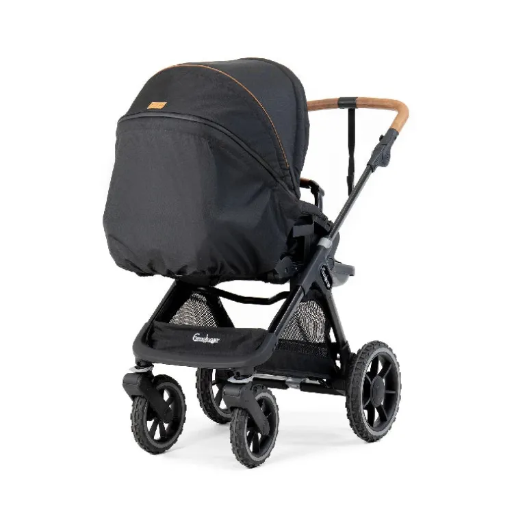 Emmaljunga SENTO PRO Flat Combi - Outdoor Black