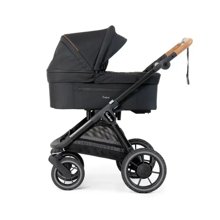 Emmaljunga SENTO PRO Flat Combi - Outdoor Black