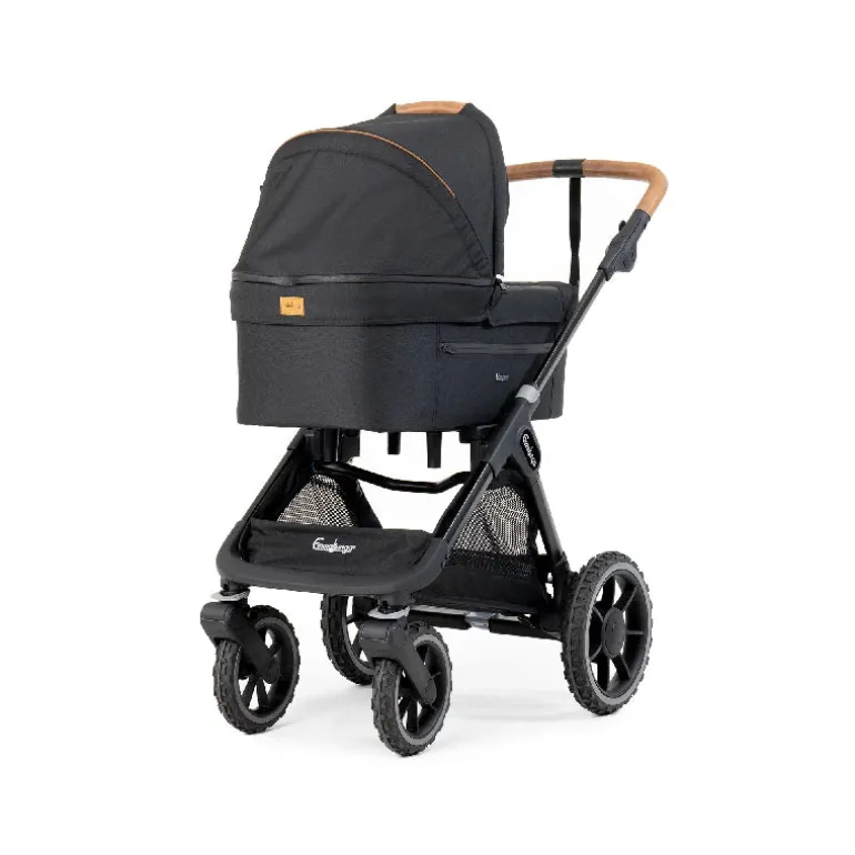 Emmaljunga SENTO PRO Flat Combi - Outdoor Black