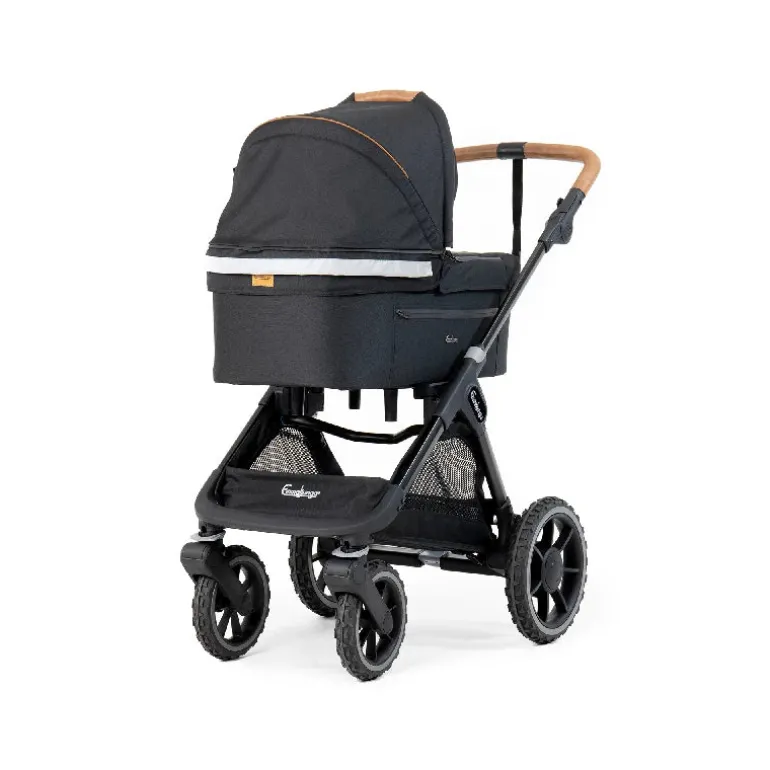 Emmaljunga SENTO PRO Flat Combi - Outdoor Black