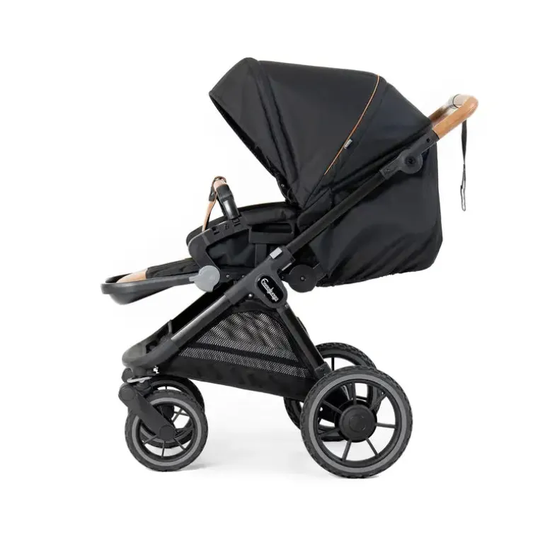 Emmaljunga SENTO PRO Flat Combi - Outdoor Black