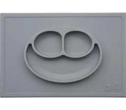 Ezpz dækkeserviet og skål i ét - Happy Mat - Grå