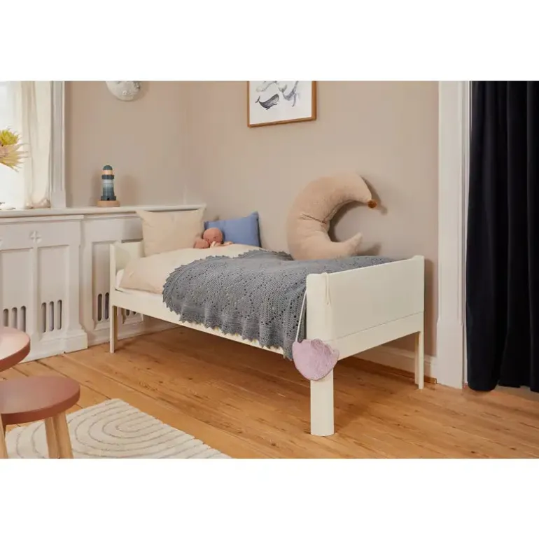 Flexa Nova Junior seng 150x70cm Cream white