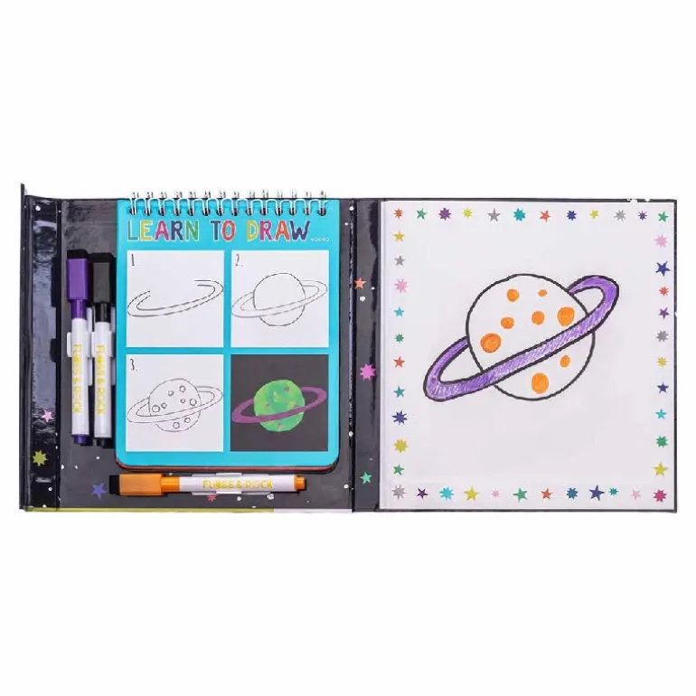 Floss & Rock - Lær at tegne - Space