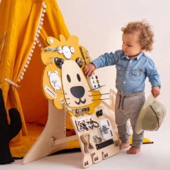 Foxy Family Aktivitetstavle Løve til gulv