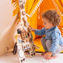 Foxy Family Aktivitetstavle Giraf til gulv