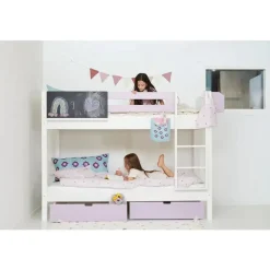 Frigg Køjeseng med åben senghest Light Rose