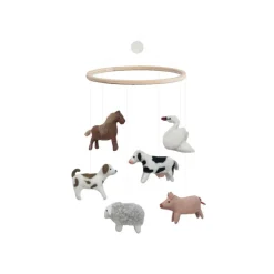 Gamcha uro bondegård hvid sort koral