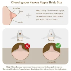 Haakaa Ammebrikker (M)