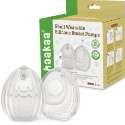 Haakaa Brystpumpe Musling 120ml - 2 stk