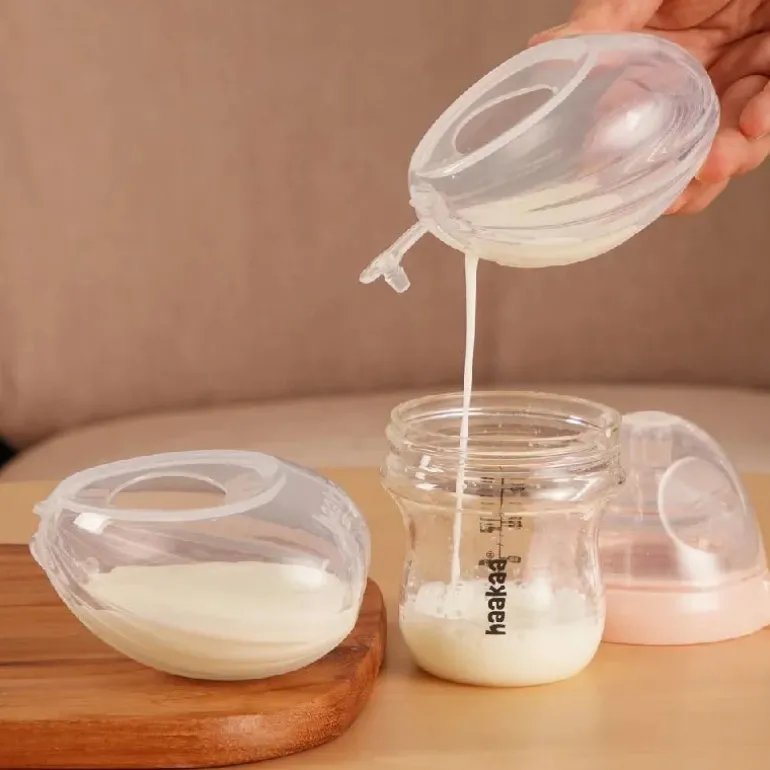 Haakaa Brystpumpe Musling 120ml - 2 stk